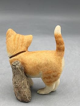 ねこ ジンジャー 置物 シンプソン作 イングランド製 アンティーク 石膏 ４kg ねこ ジンジャー 置物 シンプソン作 イングランド製